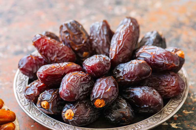 Medjoul dates eaten at Ramadan 