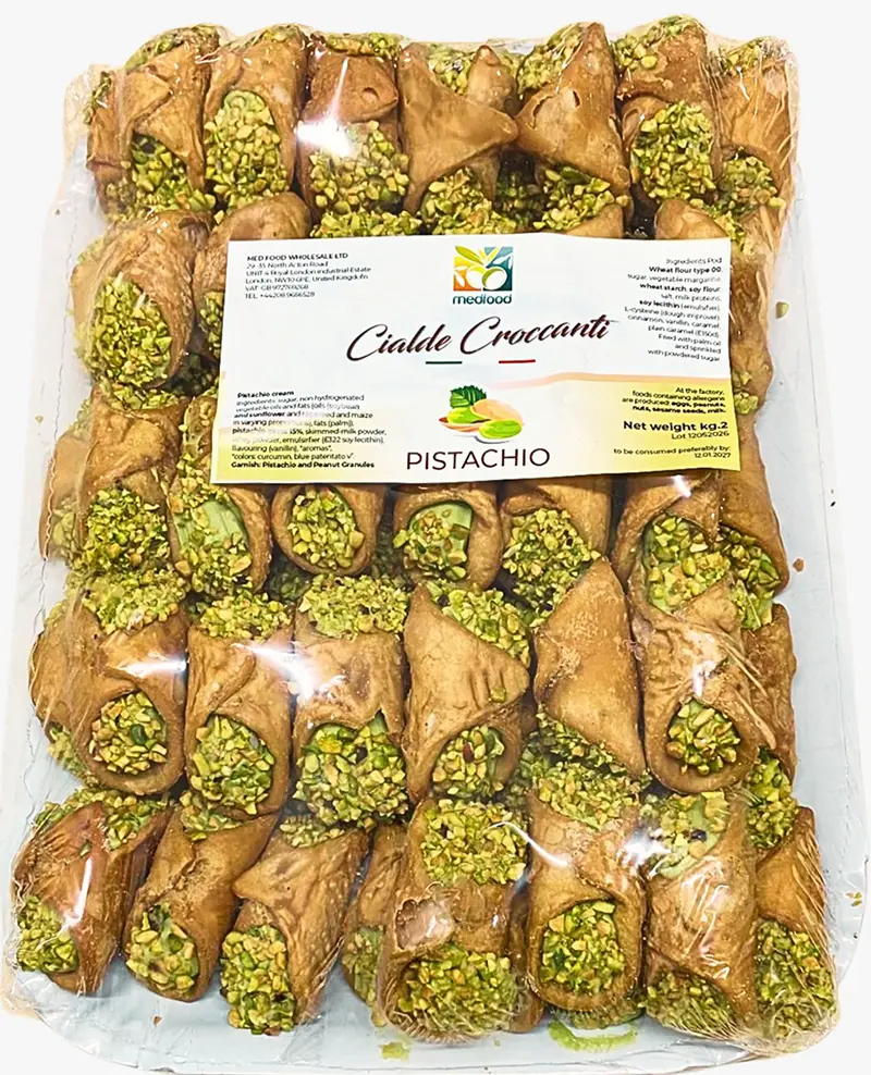 Pistachio Cannoli