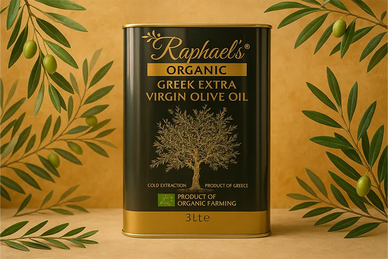 Organic Greek Extra Virgin Olive Oil